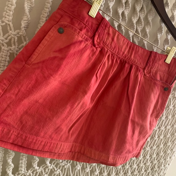 LEVI’S Red Denim Skirt - Picture 1 of 4